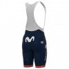 Fietskleding Dames (Fietsshirt + Korte Koersbroek) 2021 Movistar Team N002